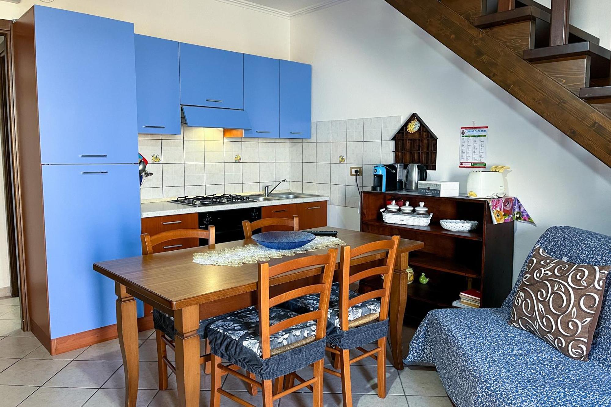 Appartamento Vacanze A 2 Piani Cabras Bagian luar foto